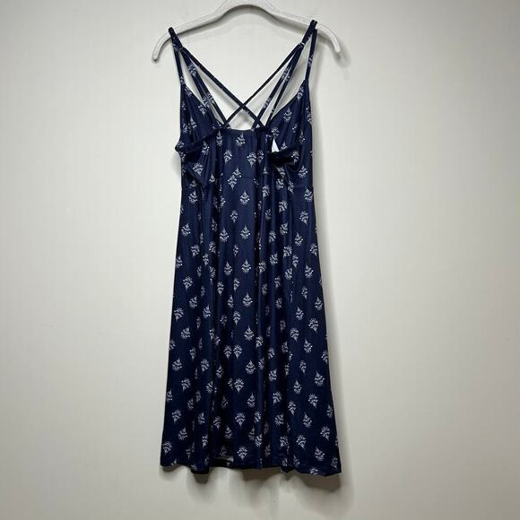 NWT Market & Spruce Alisha Blue Maternity Tank Dress Size XXL - Picture 6 of 9